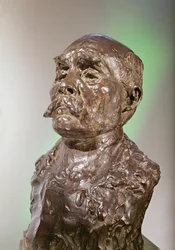 Büste von Georges Clemenceau, 1911 (Bronze)